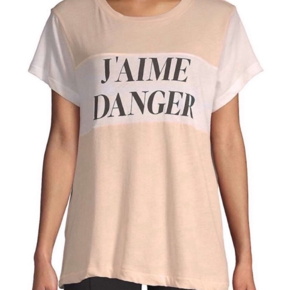 Wildfox j’aime danger t shirt